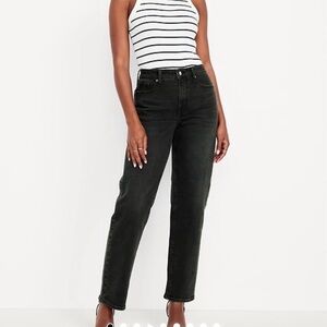 Old Navy Tall Black High-Rise Jeans